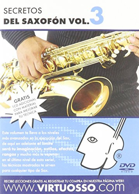 Virtuosso Saxophone Method Vol.3 _Curso De Saxofón Vol.3_ SPANISH ONLY Virtuosso Saxophone Method Vol.3 _Curso De Saxofón Vol.3_ SPANISH ONLY