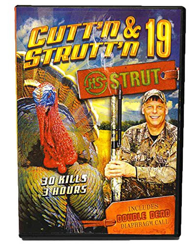 Hunters Specialties H.S. Strut  inch Cuttn and Struttn 19 inch  DVD