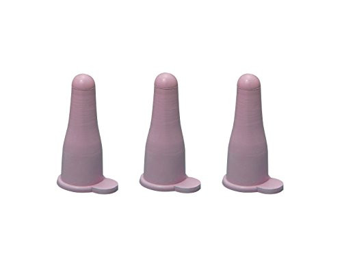 E_Z Nurse Feeding Supplies Lamb Nipple for Snap_on Pop Bottle _3 Pack__ Small