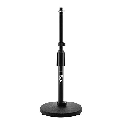 H and A Telescoping Tabletop Microphone Stand