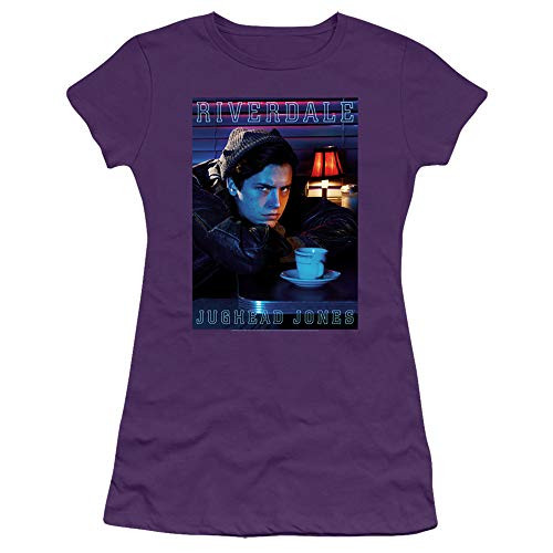 Riverdale Juniors T_Shirt Jughead Jones Portrait Purple Tee_ Small