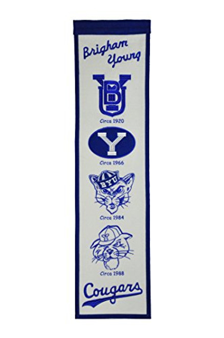 NCAA Brigham Young Cougars Heritage Banner