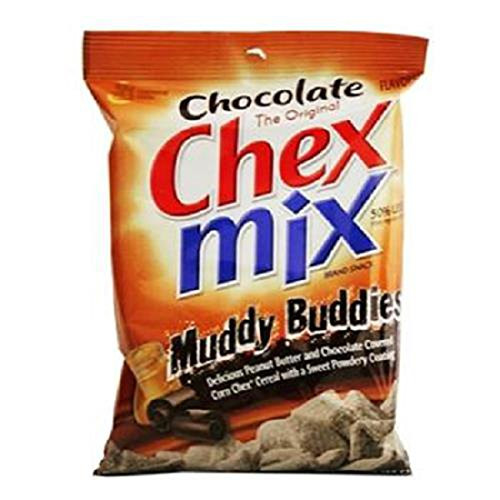 Product Of Chex Mix Muddy Buddies_ Peanut Butter  and  Chocolate_ Count 7 _4.5 oz_ _ Snacks   Grab Varieties  and  Flavors