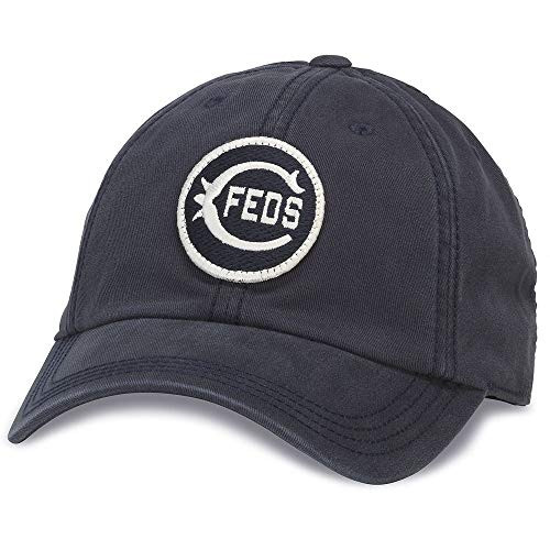 AMERICAN NEEDLE Chicago Federals _ Mens New Timer Slouch Snapback Hat_ Size  O S_ Color  Navy