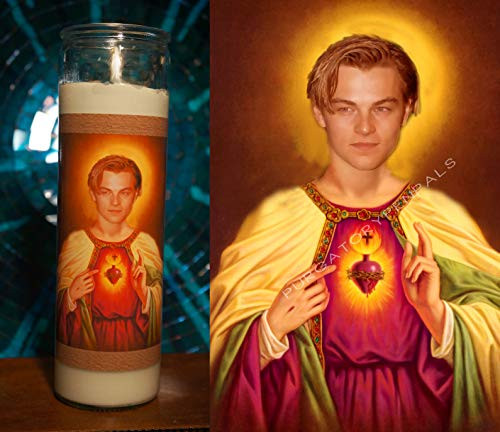 Saint Leonardo Dicaprio Prayer Candle Saint Leonardo Dicaprio Prayer Candle