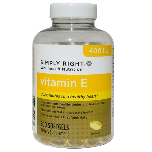 Member's Mark Vitamin E 400 IU Softgels _ 500 ct.