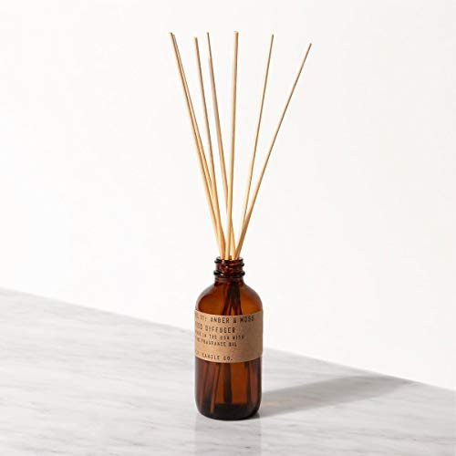 P.F. Candle Co. Amber  and  Moss Reed Diffuser _3.5 oz_