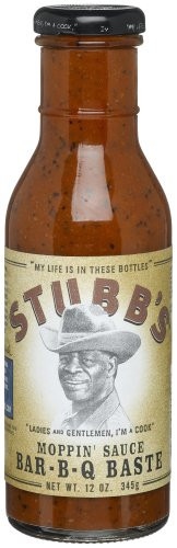Stubb's Moppin' Sauce Bar_B_Q Baste_ 12_Ounce Bottles _Pack of 6_