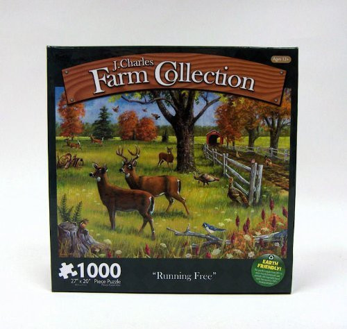 J. Charles Farm Collection 1000 Piece Puzzle Farmland Friends by Karmin International