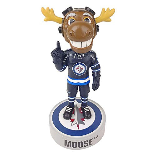KOLLECTICO Winnipeg Jets Mick E. Moose Mascot BOBBLEHEAD