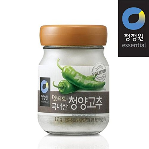 _Chung jung won_ Freeze_dried very hot and spicy Korean Cheongyang Chilli Pepper 17g   Korean spice   Chili powder _overseas direct shipment_