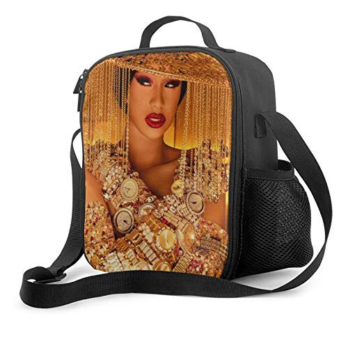 Insulated Lunch Bag Cardi B Lunch Box Handbag Snack Dinner Tote School Work Picnic Thermal Carrying Gourmet Lunch Container Organizer Outdoor Original Lunch Insulated Lunch Bag Cardi B Lunch Box Handbag Snack Dinner Tote School Work Picnic Thermal Carrying Gourmet Lunch Container Organizer Outdoor Original Lunch