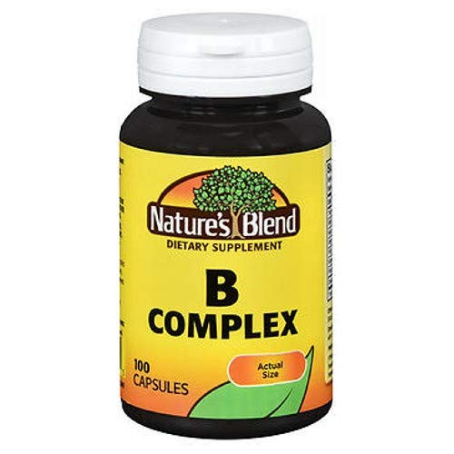 Nature's Blend B Complex Capsules _ 100 ct_ Pack of 3 Nature's Blend B Complex Capsules _ 100 ct_ Pack of 3