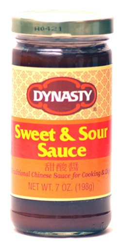 Dynasty Sweet  and  Sour Sauce_ 7_Ounce Jars _Pack of 4_