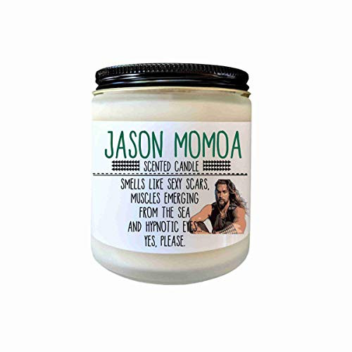 Jason Momoa Scented Candle Gift for Her Fan Gift Pop Culture Candle Celebrity Candle Candle Gift Celebrity Merch Jason Momoa Scented Candle Gift for Her Fan Gift Pop Culture Candle Celebrity Candle Candle Gift Celebrity Merch