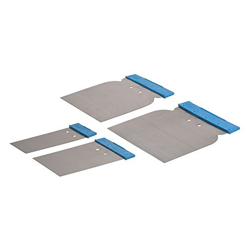 Silverline Body Filler Application Set 4pce 50_ 80_ 100  and  120mm