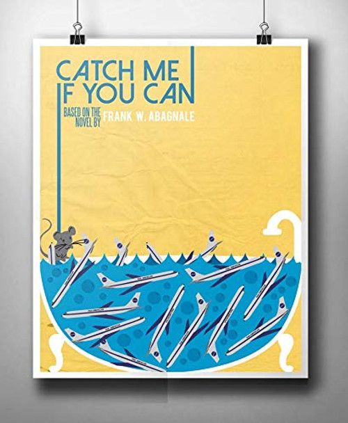 N Catch Me if You Can Minimalist Movie Poster Wall Art Print Painting Home Decor Gifts for Lovers Poster N Catch Me if You Can Minimalist Movie Poster Wall Art Print Painting Home Decor Gifts for Lovers Poster