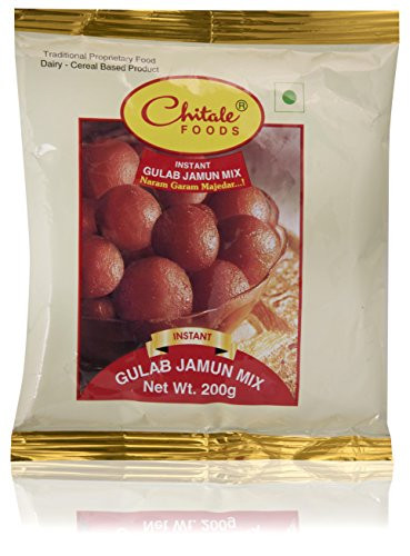 Chitale Bandhu Mithaiwale Instant Gulab Jamun Mix_ 200 Grams _Pack of 3_