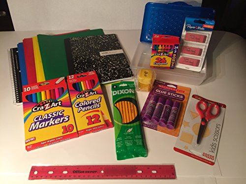 Back to School Basic  and  Essential Supplies Kit Bundle K_8