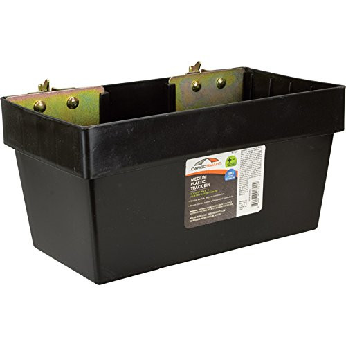 CargoSmart Medium Plastic Storage Bin _ 12in.W x 6in.D x 6in.H_ for E_Track and X_Track