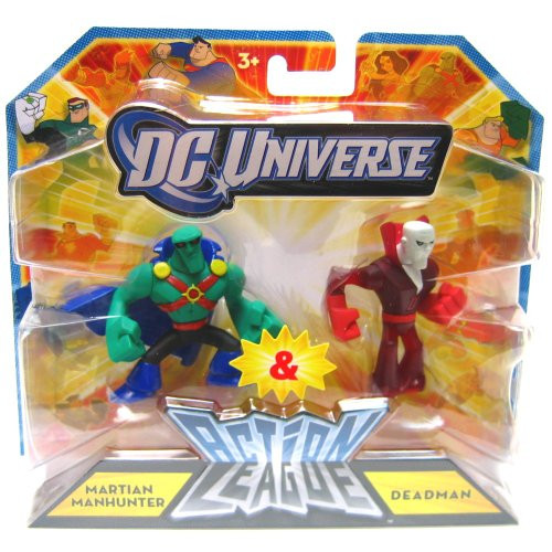 DC Universe Action League Martian Manhunter  and  Deadman 3_Inch Mini Figures