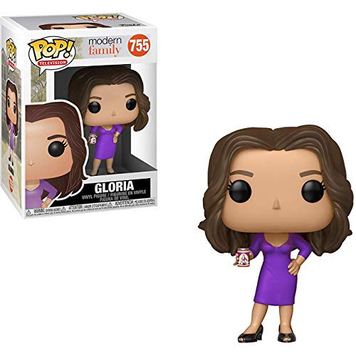 Funko Gloria Modern Family x POP! TV Vinyl Figure and 1 POP! Compatible PET Plastic Graphical Protector Bundle _ 755 36451 _ B_ Funko Gloria Modern Family x POP! TV Vinyl Figure and 1 POP! Compatible PET Plastic Graphical Protector Bundle _ 755 36451 _ B_