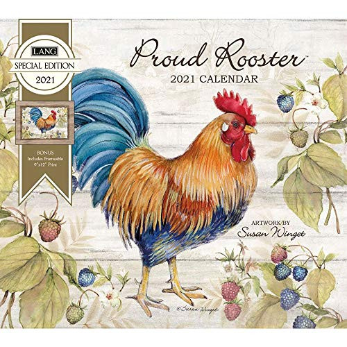 The Lang Companies_ 2021 Proud Rooster Special Edition Wall Calendar