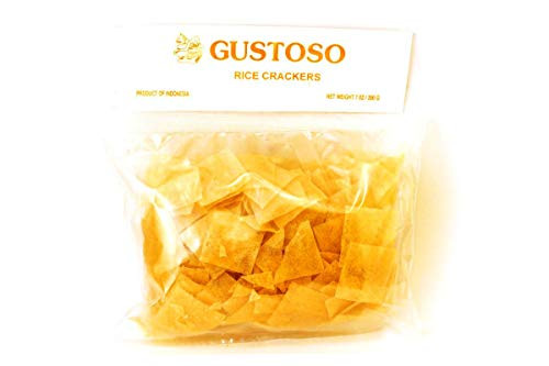 Gustoso Rice Crackers _Raw_ _ 7oz _Pack of 3_