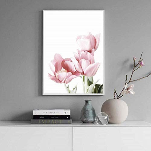 Home Art Poster Flower Canvas Painting Pink Peony Posters and Prints On Painting Wall Pictures for Living Room Home Decor 50x70cm No Frame Home Art Poster Flower Canvas Painting Pink Peony Posters and Prints On Painting Wall Pictures for Living Room Home Decor 50x70cm No Frame