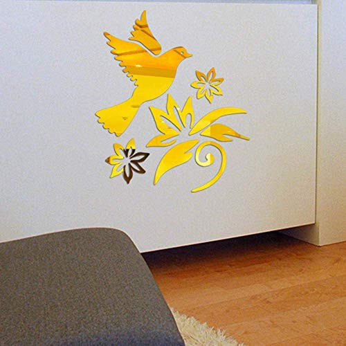 JYKFJ 3D DIY Wall Stickers Decal Decoration Removable Wallpaper Vinyl Sticker for Home Living Room Bedroom Bathroom Kitchen Decoration Mural Stickers