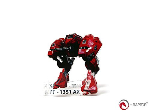 e_Raptor ERA19080 Dice Tower Mff Mech Board Game_ Red