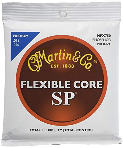 Martin FX750 Phosphor Bronze Acoustic Guitar Strings_ Medium