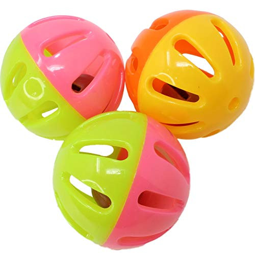 Bonka Bird Toys 2196 Pk3 2-Inch Tuff Ball Foot Talon Bird Toy