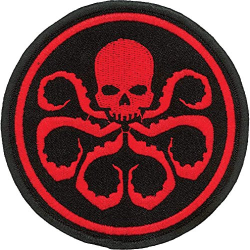 Ata-Boy Marvel Comics Hydra Insignia 3.5 inch Full Color Embroidery Iron-On Patch