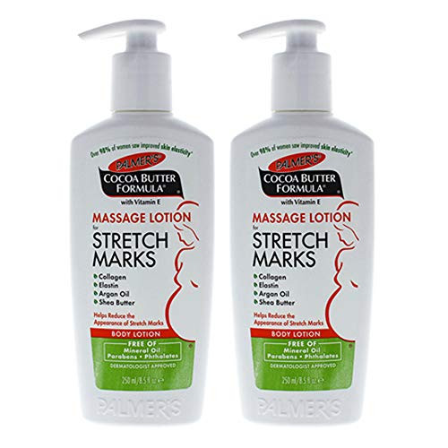 Cocoa Butter Formula Massage Lotion For Stretch Marks with Vitamin E by Palmers for Wom - -Pack of 2- Cocoa Butter Formula Massage Lotion For Stretch Marks with Vitamin E by Palmers for Wom - -Pack of 2-