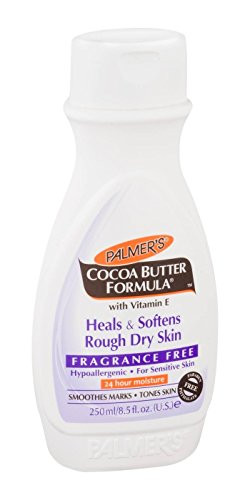 Palmer s Cocoa Butter Formula Lotion  Fragrance Free 8.50 oz -Pack of 3-