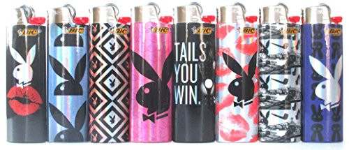 LIGHTERS Bic Playboy Series Lot of 8