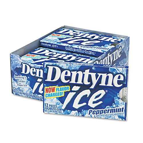 Dentyne Ice Peppermint Sugarless Gum 12 ct