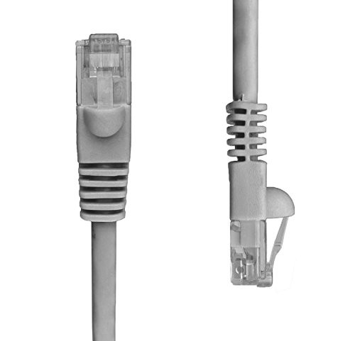 NTW 100' Cat5e Snagless Unshielded (UTP) RJ45 Ethernet Network Patch Cable - Gray - 345-U5E-100GY