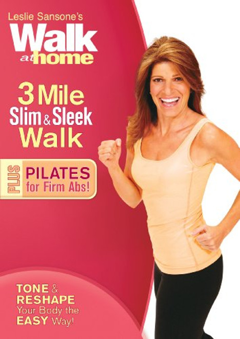 Leslie Sansone Walk at Home - 3 Mile Slim and Sleek Walk Plus Pilates Leslie Sansone Walk at Home - 3 Mile Slim and Sleek Walk Plus Pilates