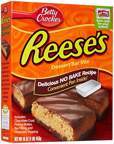 Reese s Dessert Bar Mix-Chocolate  and  Peanut Butter-16 oz
