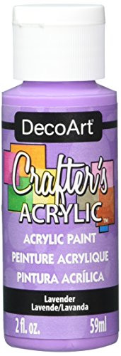 DecoArt Crafter s Acrylic Paint  2-Ounce  Lavender