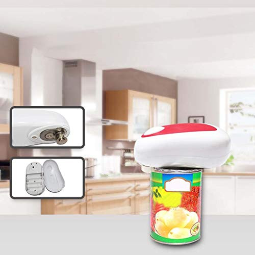 Orderking Can Opener Electric Can Opener Restaurant Can Opener Automatic Smooth Edge Can Opener No Sharp Edge Food-Safe and Battery Operated Handheld Can Opener Orderking Can Opener Electric Can Opener Restaurant Can Opener Automatic Smooth Edge Can Opener No Sharp Edge Food-Safe and Battery Operated Handheld Can Opener