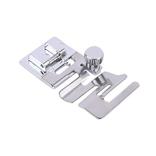SANGNI Domestic Sewing Machine Presser Foot Elastic Snap On Cord Band Fabric Stretch Sewing Machine Foot Presser for Brother Singer Feiyue Janome Juki etc -A- SANGNI Domestic Sewing Machine Presser Foot Elastic Snap On Cord Band Fabric Stretch Sewing Machine Foot Presser for Brother Singer Feiyue Janome Juki etc -A-