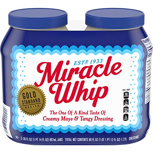 Miracle Whip Original Dressing -30 oz Jars  Pack of 2-