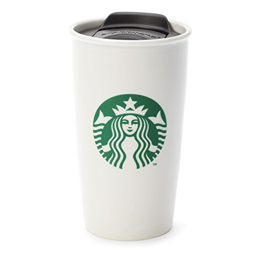 Starbucks Double Wall Ceramic Traveler, 12 fl oz Starbucks Double Wall Ceramic Traveler, 12 fl oz