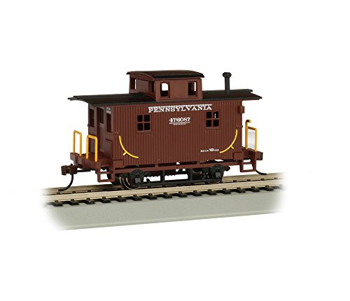Bachmann - Pennsylvania Railroad  476087 Bobber Caboose  Prototypical Brown