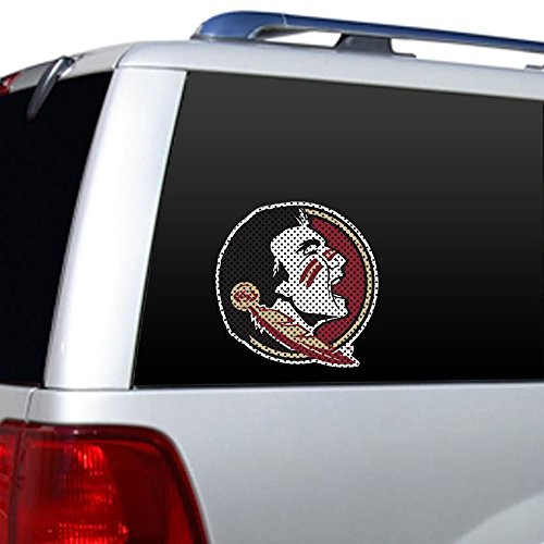Fremont Die NCAA Florida State Seminoles Window Film  Large  12 inch  Team Colors
