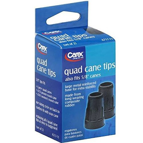 Carex Quad Cane Tips A717-11  5 8 2 each