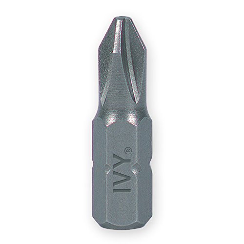 IVY Classic 45002 1-Inch #2 Phillips Insert Bit, Impact Plus, 100-Pack